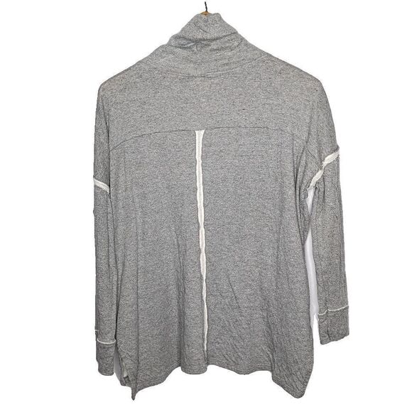 We the Free Flight Pullover Top Gray Cowl Neck Size XS - Picture 7 of 7